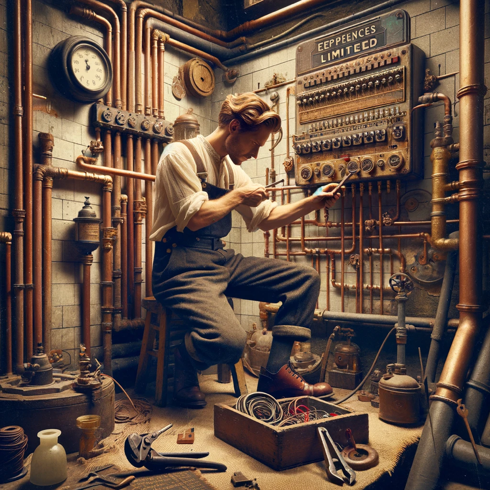 Worlds History of the Plumbing and Electrics