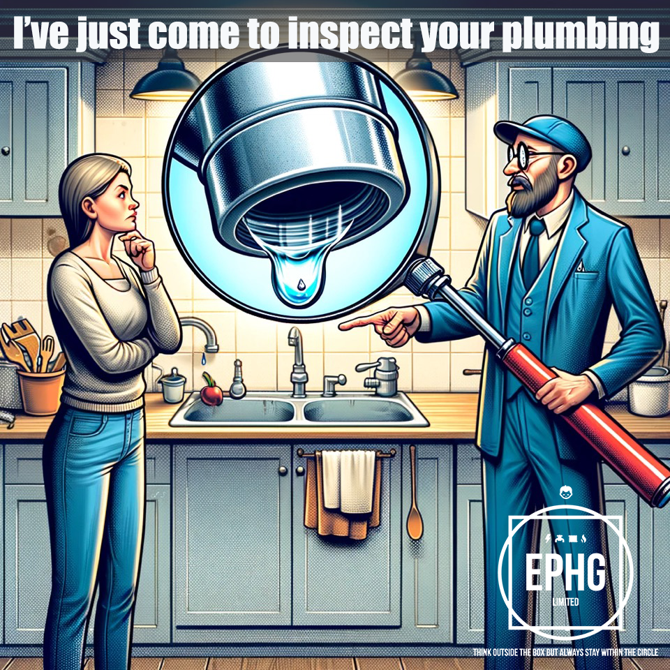 Inspecting The Plumbing Inspecting The Plumbing