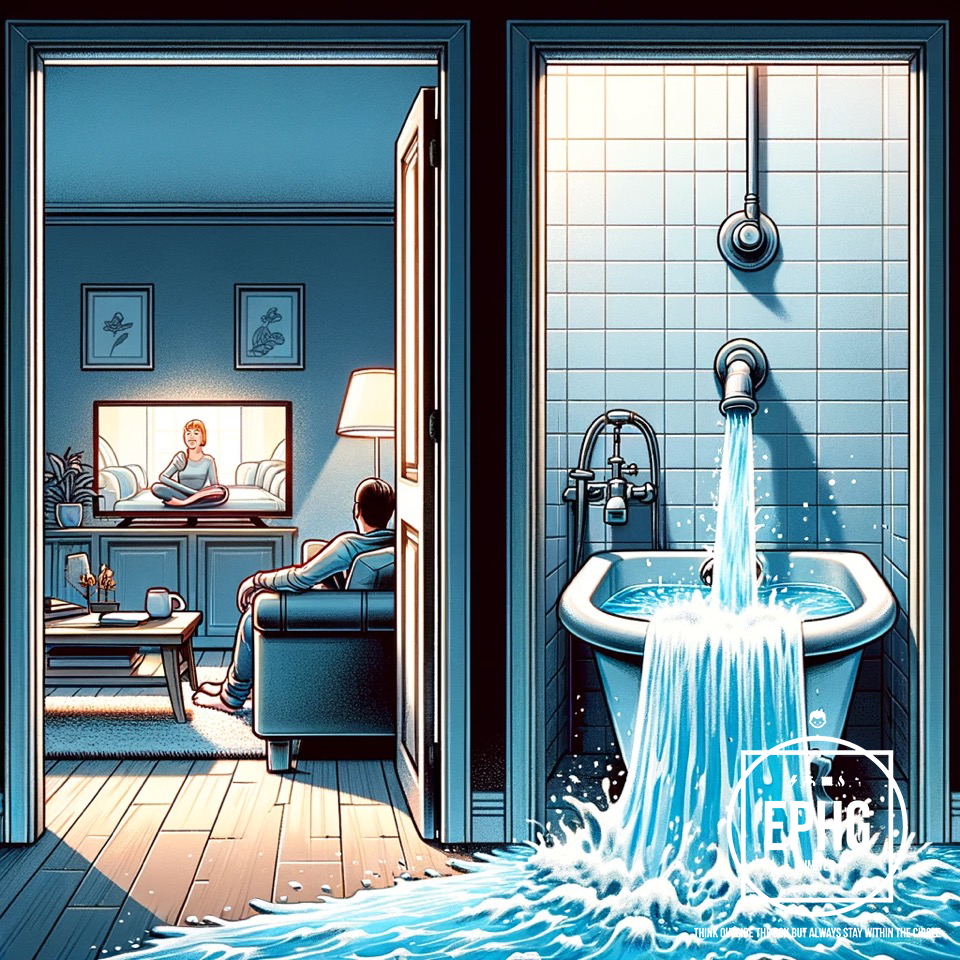 Overflowing Bath Wasting Water Overflowing Bath Wasting Water