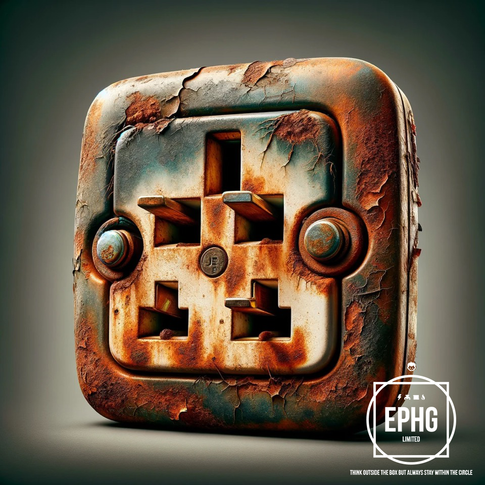 Rusty Looking Worn Out Plug Sockets Rusty Looking Worn Out Plug Sockets
