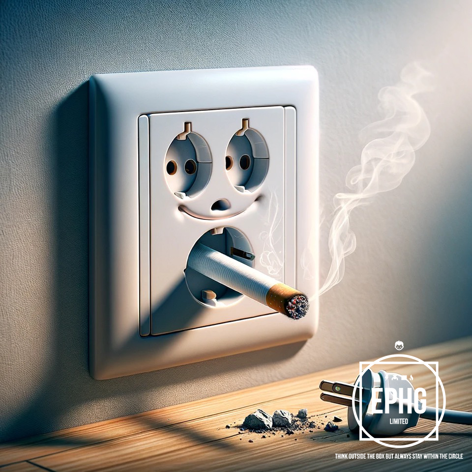 Smoking Plug Socket Can B e Harmful Smoking Plug Socket Can B e Harmful