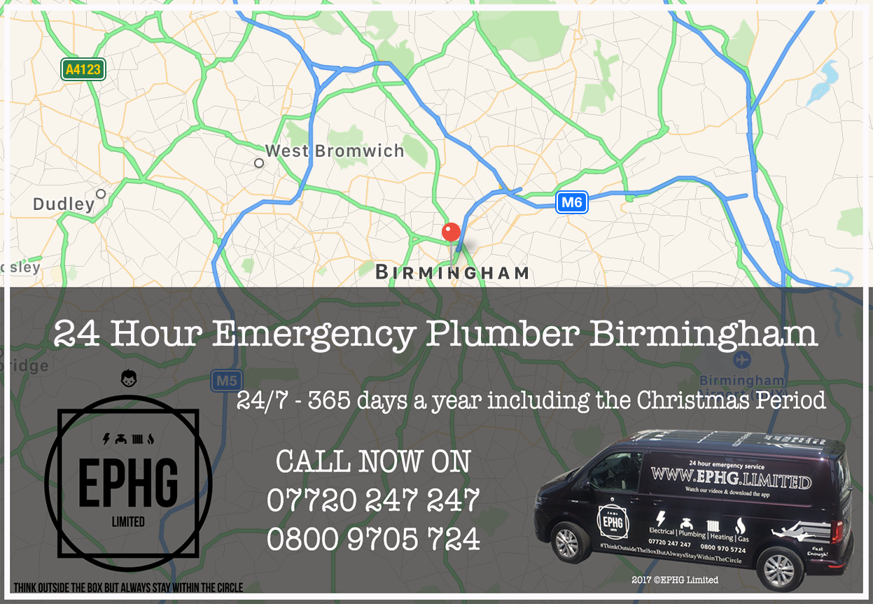 24 Hour Emergency Plumber Birmingham