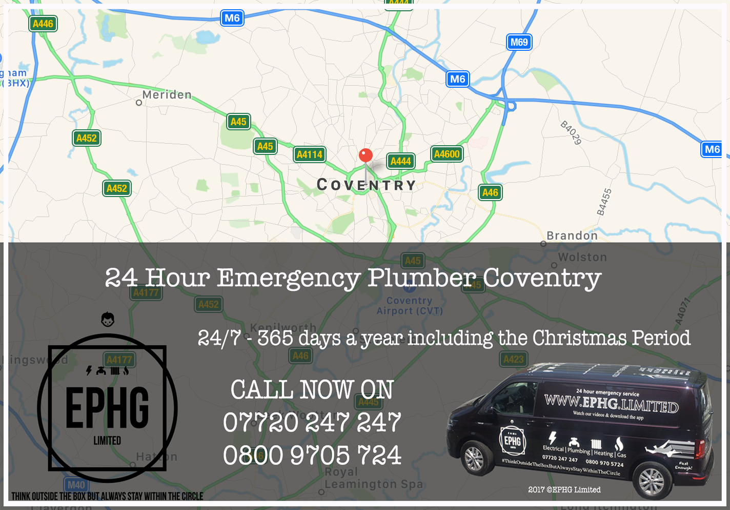 24 Hour Emergency Plumber Coventry