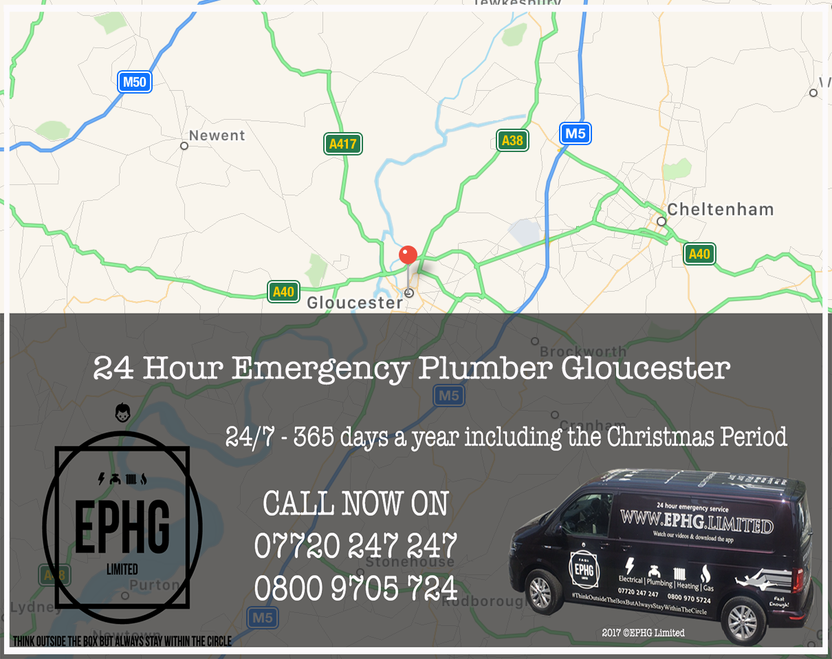 24 Hour Emergency Plumber Gloucester