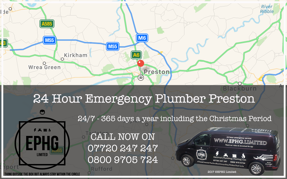 24 Hour Emergency Plumber Preston