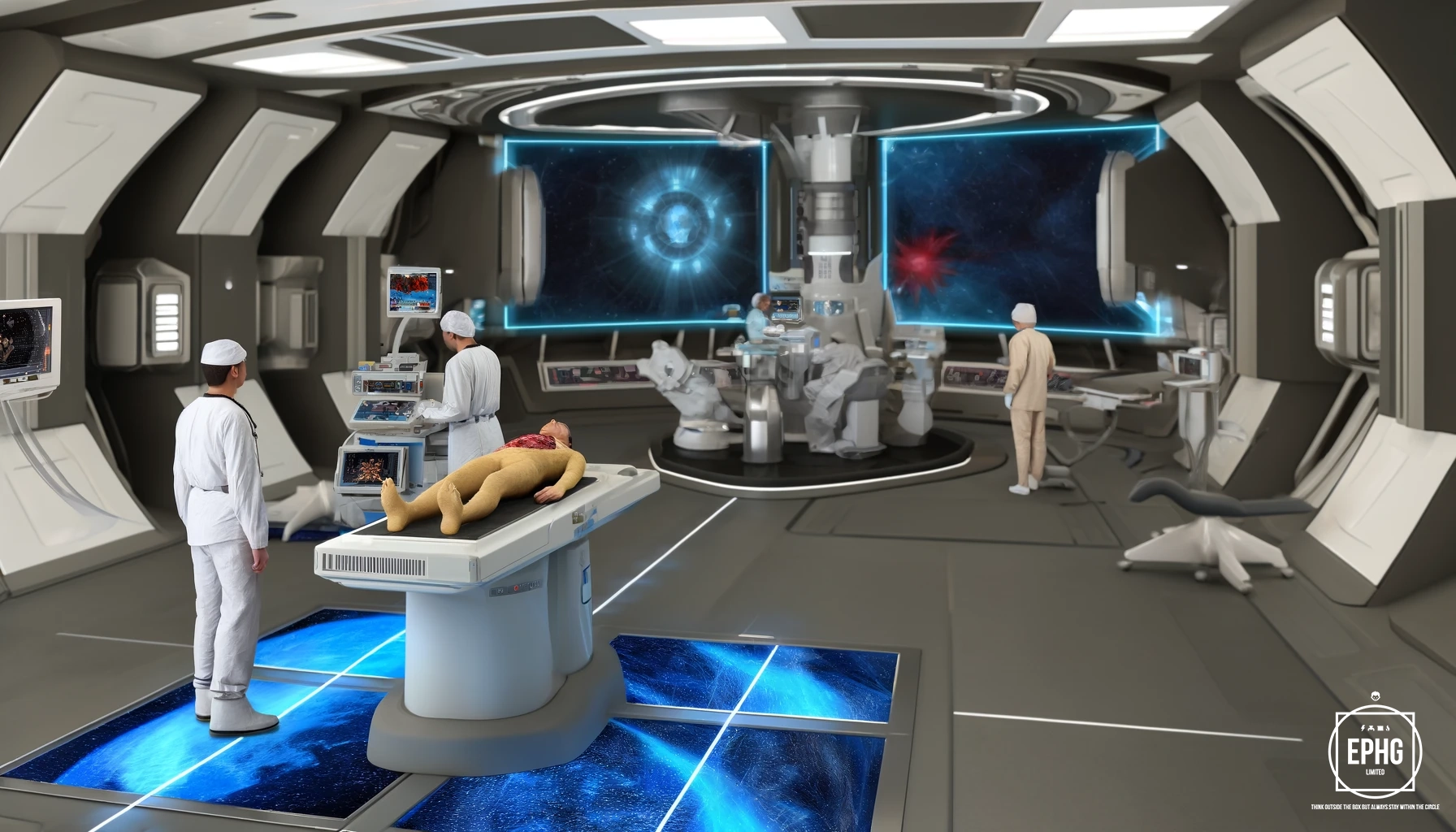 Futuristic Medical Treatment in Space using Iodine Futuristic Medical Treatment in Space using Iodine