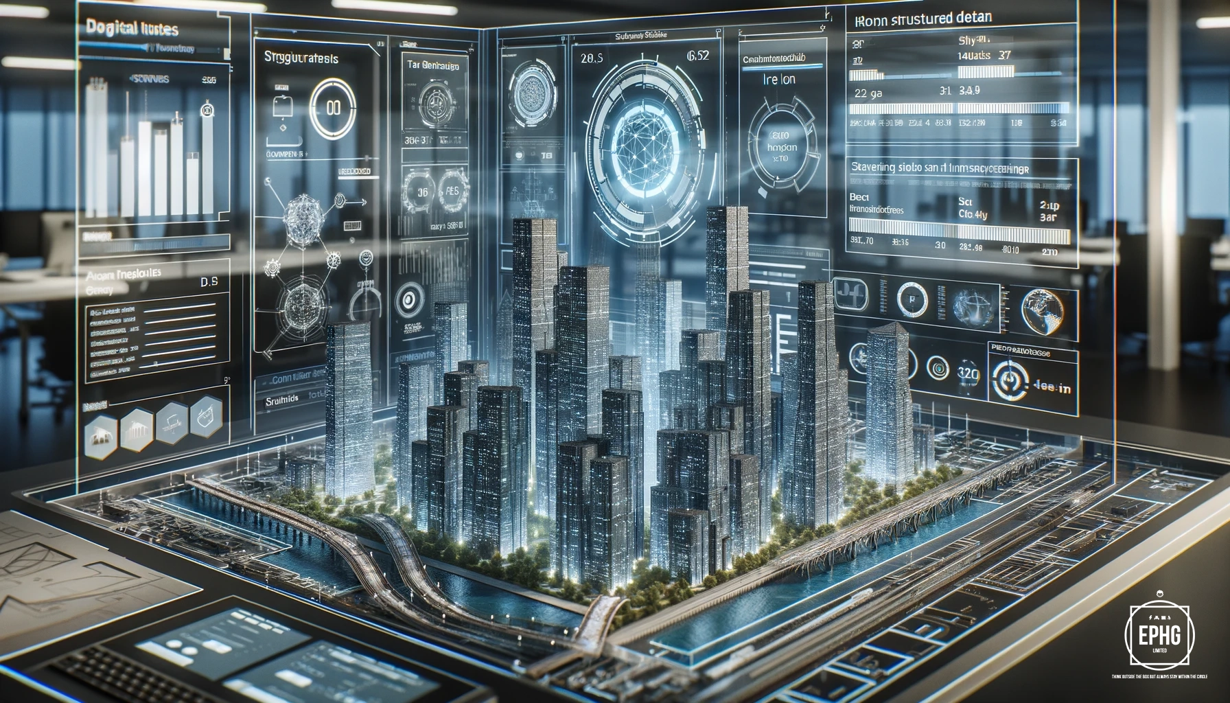Futuristic Planning For Iron Buildings in 3D Futuristic Planning For Iron Buildings in 3D