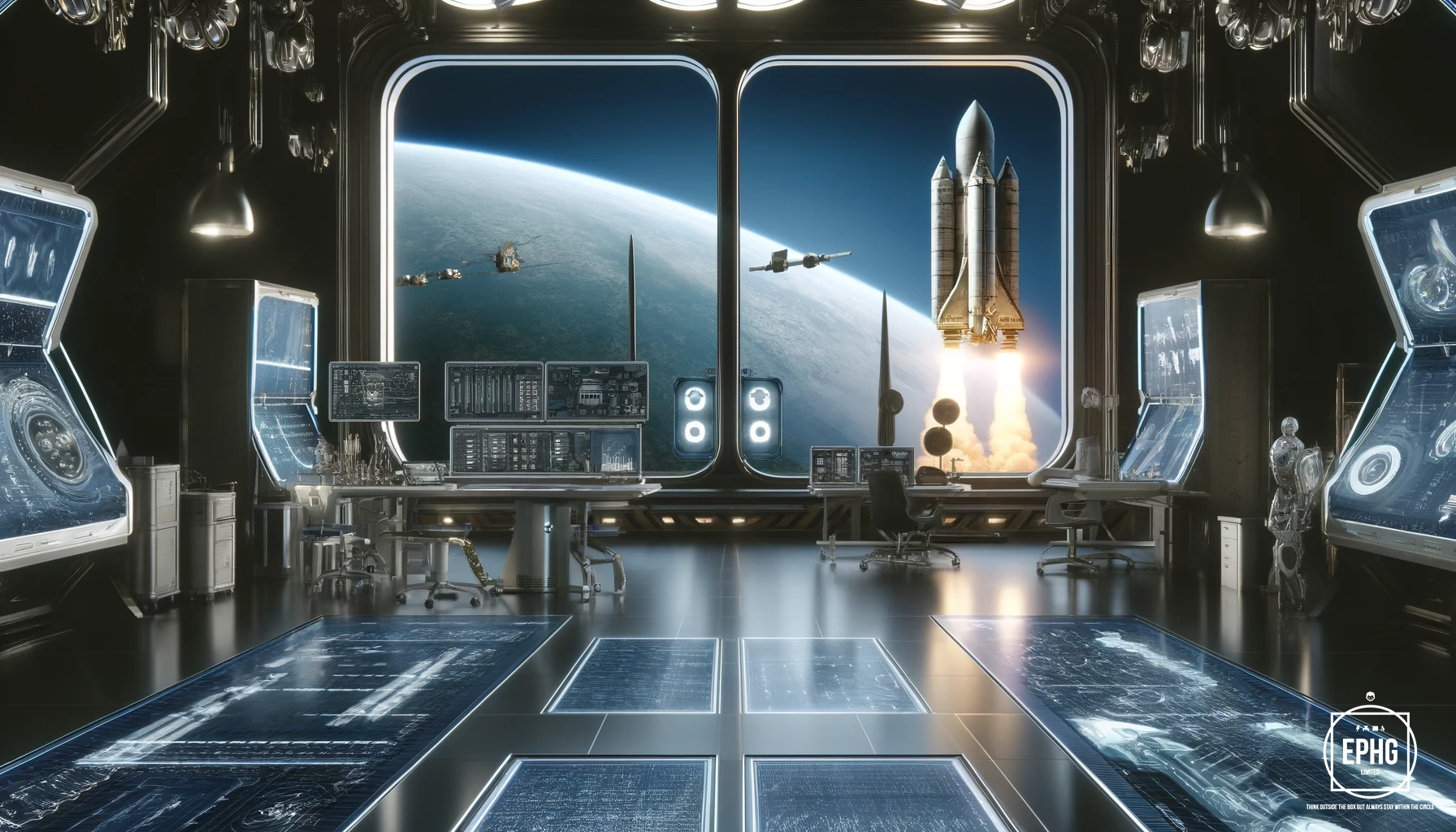 Futuristic Spacestation Featuring the use of Rhenium in Engineer Nozzles, Thermal Conductors and Super Computers Futuristic Spacestation Featuring the use of Rhenium in Engineer Nozzles, Thermal Conductors and Super Computers