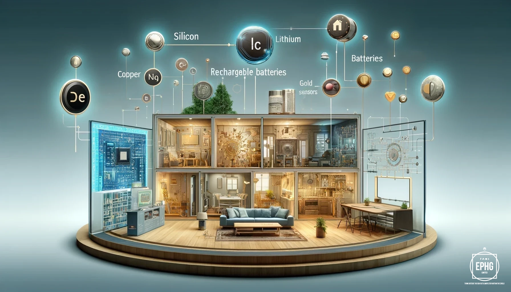 Key Elements within the Smart Home Gadget Key Elements within the Smart Home Gadget