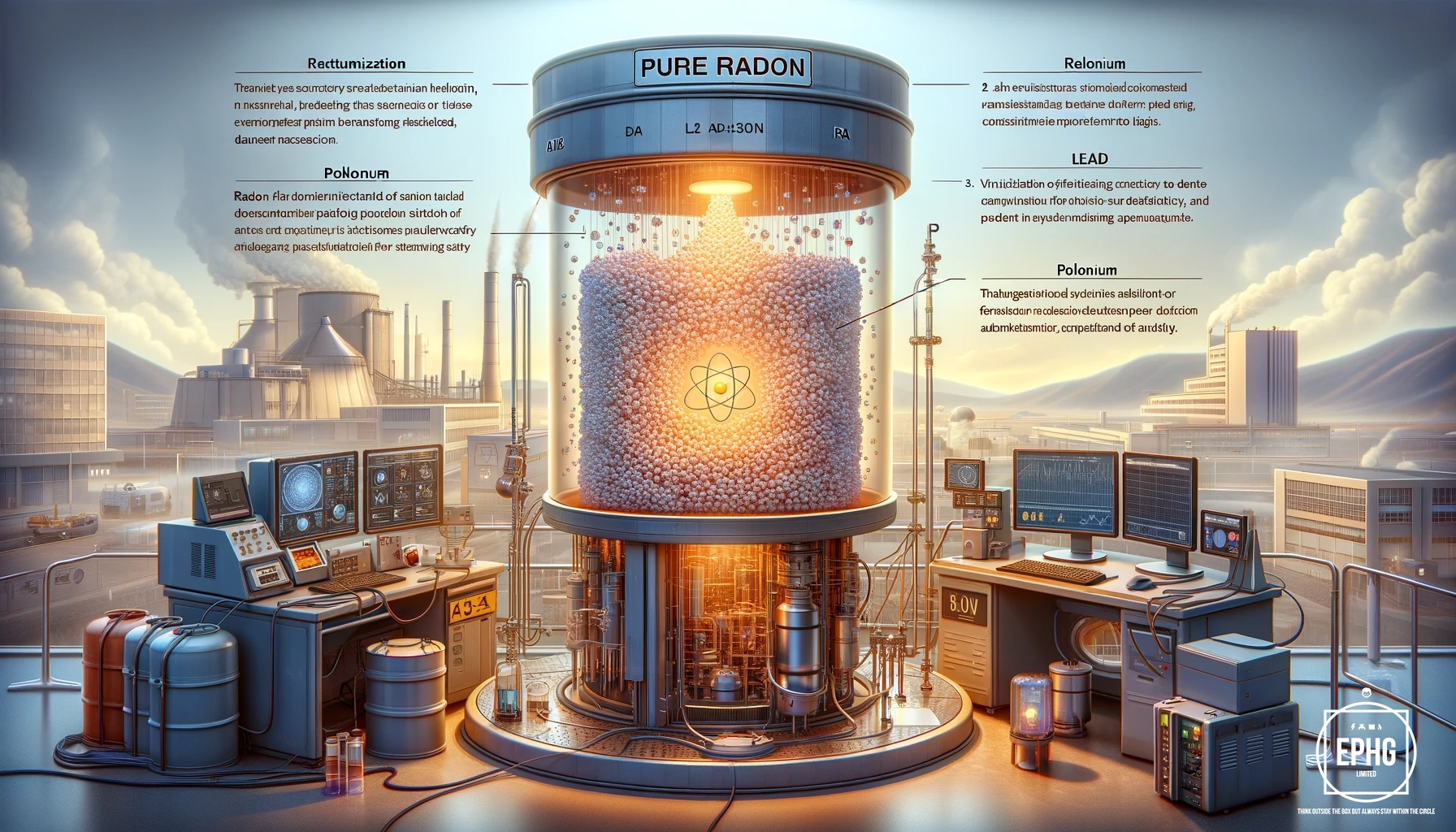Pure Radon an Invincible to Polonium and then to Lead Pure Radon an Invincible to Polonium and then to Lead