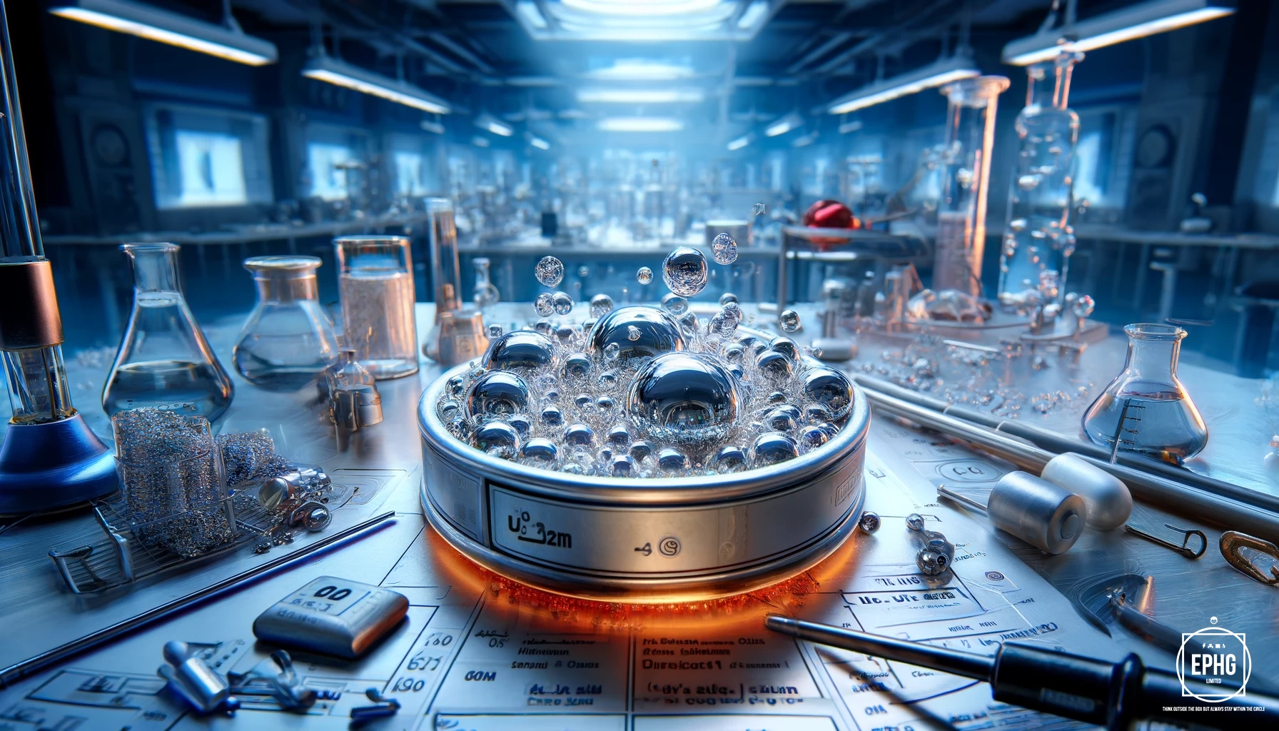 Pure Ytterbium with a Silvery Soft Metal Pure Ytterbium with a Silvery Soft Metal