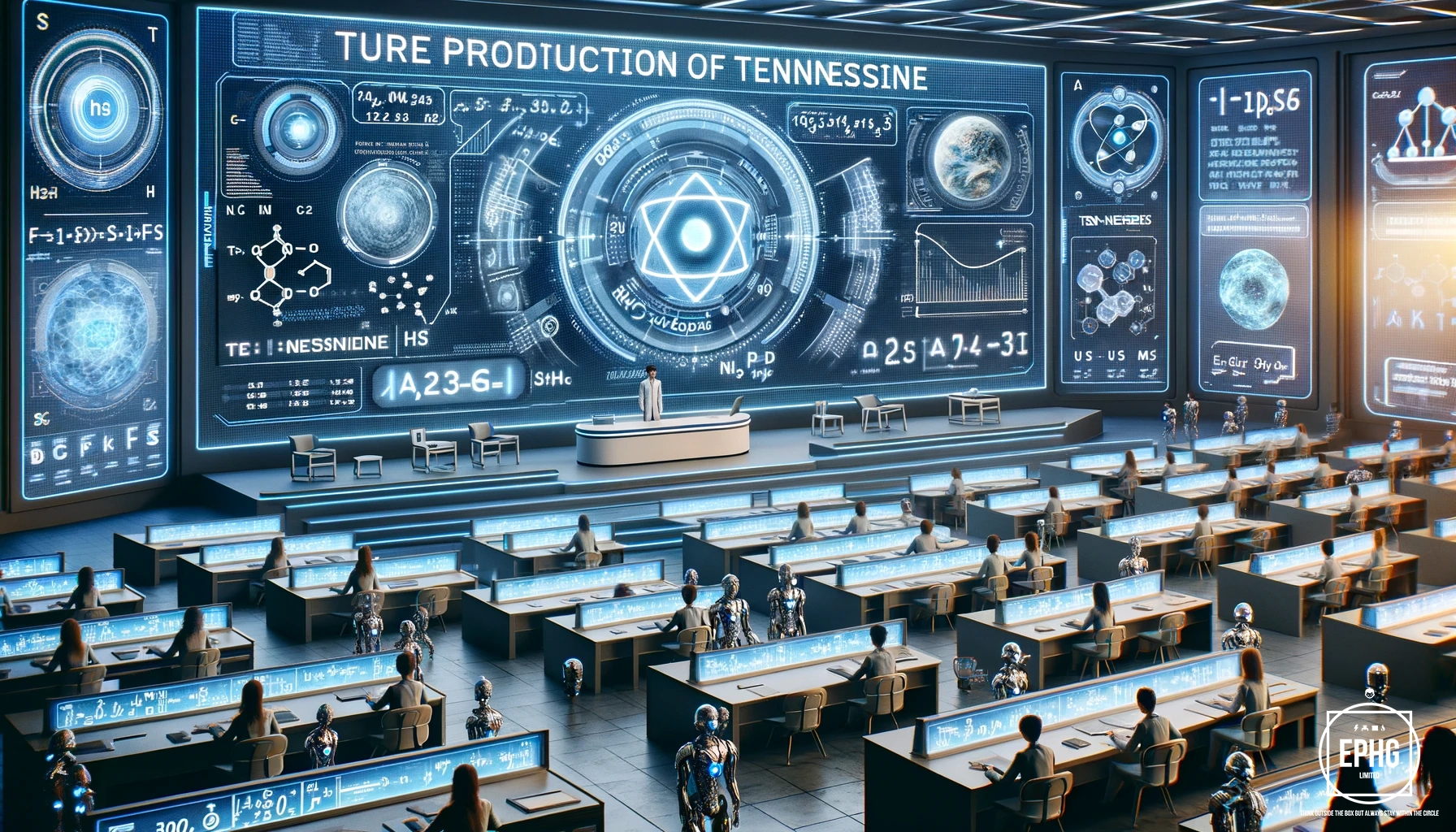 The Future of Tennessine Depicting a Classroom in the year 2050 The Future of Tennessine Depicting a Classroom in the year 2050